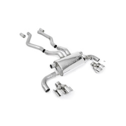 Milltek GPF-back exhaust for BMW M440i (G22) Coupe (GPF) 2020+ - Polished tips