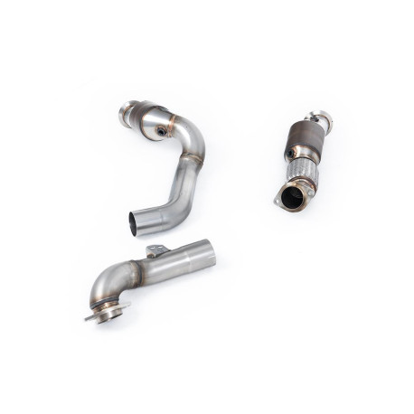 Milltek KIPUFOGÓRENDSZER Milltek Large-bore downpipe with sports cat for BMW M4 (G82) S58 3.0 Turbo (GPF) 2020+ | race-shop.hu