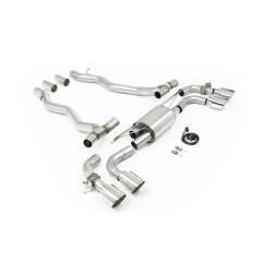 Milltek Axle-back exhaust for BMW M5 (G90/G99) 4.4l Twin Turbo Hybrid (non-GPF) 2025+ - Polished tips