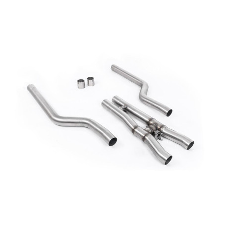 Milltek KIPUFOGÓRENDSZER Milltek GPF bypass pipe for BMW M8 (F91/F92) 4.4l V8 Twin Turbo Coupe/Cabrio (GPF, OE cutting required) 2020+ | race-shop.hu