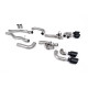 Milltek KIPUFOGÓRENDSZER Milltek GPF-back exhaust valved for BMW M8 (F91/F92) 4.4l V8 Twin Turbo Coupe/Cabrio (GPF) 2020+ - Cerakote black tips | race-shop.hu