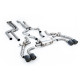 Milltek KIPUFOGÓRENDSZER Milltek Cat-back exhaust non-resonated for BMW X3 X3M/X3M Comp 3.0 (G01) (non-GPF) 2022+ - Carbon tips | race-shop.hu