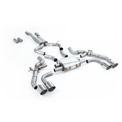 Milltek GPF-back exhaust for BMW X3 X3M/X3M Comp 3.0 (G01) (GPF) 2022+ - Polished tips