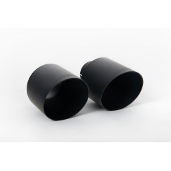 Milltek Downpipe-back exhaust resonated for BMW X3 X3M/X3M Comp 3.0 (G01) (GPF) 2019-2021 - Cerakote tips