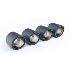 Milltek Downpipe-back exhaust resonated for BMW X3 X3M/X3M Comp 3.0 (G01) (GPF) 2019-2021 - JET-115 tips