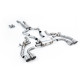 Milltek GPF-back exhaust for BMW X3 X3M/X3M Comp 3.0 (G01) (GPF) 2019-2021 - Titanium tips
