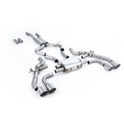 Milltek GPF-back exhaust for BMW X4 X4M/X4M Comp 3.0 (G02) (GPF) 2022+ - Titanium tips