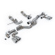 Milltek Cat-back exhaust for Chevrolet Corvette Stingray 6.2L V8 & E-Ray Hybrid (C8) (non-GPF) 2020+ - Polished tips