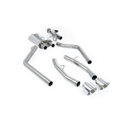 Milltek Cat-back exhaust valved for RAM 1500 5.7L HEMI V8 (non-GPF) 2019-2024 - Polished tips