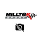 Milltek Cat-back exhaust resonated for Ford F150 SuperCrew Tremor 3.5 V6 EcoBoost (non-GPF) 2021+ - Cerakote black tips
