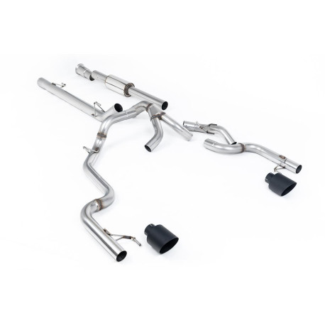 Milltek KIPUFOGÓRENDSZER Milltek Cat-back exhaust (louder) for Ford F150 SuperCrew Tremor 5.0 V8 (non-GPF) 2021+ - Cerakote black tips | race-shop.hu