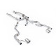 Milltek Cat-back exhaust resonated for Ford F150 SuperCrew Tremor 5.0 V8 (non-GPF) 2021+ - Brushed titanium tips