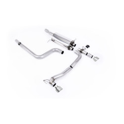 Milltek Cat-back exhaust for Ford Fiesta Mk8 & Mk8.5 ST 1.5 EcoBoost 200PS (non-GPF) 2020+ - Dual titanium tips