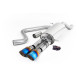 Milltek Cat-back exhaust for Ford Fiesta Mk8 & Mk8.5 ST 1.5 EcoBoost 200PS (non-GPF) 2020+ - Burnt titanium tips