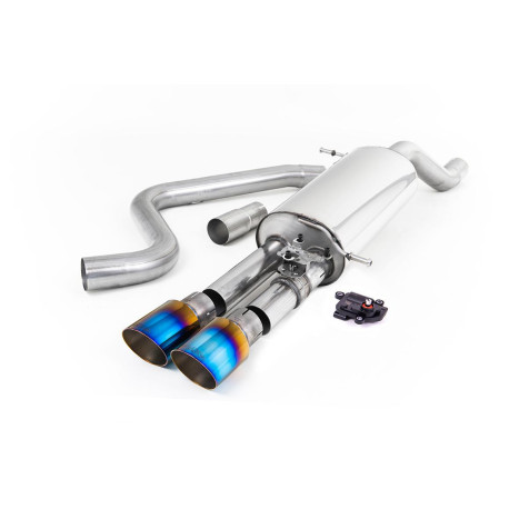 Milltek KIPUFOGÓRENDSZER Milltek Cat-back exhaust for Ford Fiesta Mk8 & Mk8.5 ST 1.5 EcoBoost 200PS (non-GPF) 2020+ - Burnt titanium tips | race-shop.hu