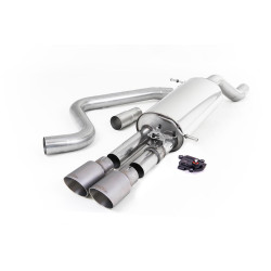 Milltek Cat-back exhaust for Ford Fiesta Mk8 & Mk8.5 ST 1.5 EcoBoost 200PS (non-GPF) 2020+ - Twin titanium tips