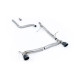 Milltek KIPUFOGÓRENDSZER Milltek GPF-back exhaust (louder) for Ford Fiesta Mk8 1.0T EcoBoost ST-Line 3 & 5 Door (GPF) 2019+ - Cerakote black tips | race-shop.hu