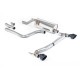 Milltek KIPUFOGÓRENDSZER Milltek GPF-back exhaust resonated Cerakote black tips for Ford Fiesta Mk8 1.0T EcoBoost ST-Line 3 & 5 Door (GPF) 2020+ | race-shop.hu