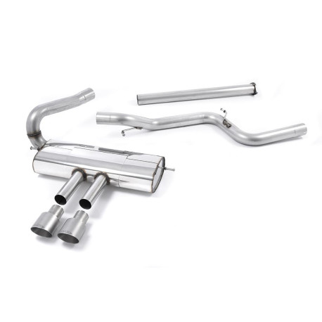 Milltek KIPUFOGÓRENDSZER Milltek Cat-back exhaust (louder) for Ford Focus Mk3 ST Estate/Sedan/Limousine (non-GPF) 2012-2018 - Titanium tips | race-shop.hu