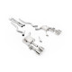 Milltek Cat-back valved for Ford Mustang Shelby GT500 V8 Supercharged S550 (non-GPF) 2020-2023 - Polished tips