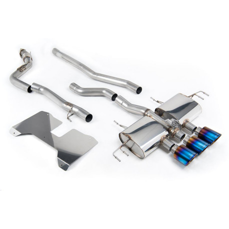 Milltek KIPUFOGÓRENDSZER Milltek Cat-back (loudest) valved for Honda Civic Type R i-VTEC (FL5) (non-GPF) 2022+ - Burnt/blue titanium GT-115 tips | race-shop.hu