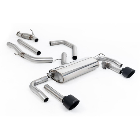 Milltek KIPUFOGÓRENDSZER Milltek Cat-back exhaust non-resonated valved for Hyundai Elantra N 2.0L Turbo 275hp 2021+ - Cerakote black tips | race-shop.hu