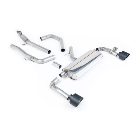 Milltek KIPUFOGÓRENDSZER Milltek Cat-back exhaust for Hyundai i30 N Performance 2.0 T-GDi (GPF) 2021+ - Cerakote black tips | race-shop.hu