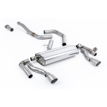 Milltek KIPUFOGÓRENDSZER Milltek GPF-back exhaust for Kia Proceed GT 1.6 Turbo 2019+ - Dual brushed titanium tips | race-shop.hu