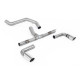Milltek GPF-back exhaust non-resonated for INEOS Grenadier B57 3.0 I6 Turbo Diesel (non-GPF) 2023+ - Premium polished tips