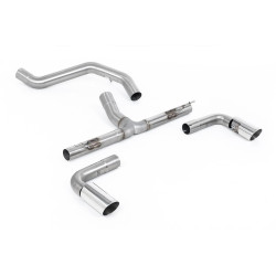 Milltek GPF-back exhaust non-resonated for INEOS Grenadier B57 3.0 I6 Turbo Diesel (non-GPF) 2023+ - Premium polished tips