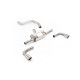 Milltek GPF-back exhaust part-resonated for INEOS Grenadier I6 Turbo Petrol (non-GPF) 2023+ - Twin polished tips