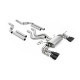 Milltek GPF-back exhaust for Land Rover Defender 110 OCTA P635 (non-GPF) 2025+ - Quad Cerakote black tips