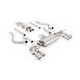 Milltek KIPUFOGÓRENDSZER Milltek Cat-back exhaust resonated valved for Land Rover Defender 130 V8 425PS & 500PS (non-GPF) 2023+ - Polished tips | race-shop.hu