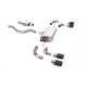 Milltek GPF-back exhaust for Land Rover Defender 90 3.0 I6 P400 (non-GPF) 2020+ - Carbon tips