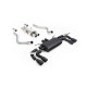 Milltek KIPUFOGÓRENDSZER Milltek GPF-back exhaust resonated valved quad Cerakote black tips for Land Rover Defender 90 V8 (GPF, CatBack) 2021+ | race-shop.hu
