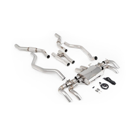 Milltek KIPUFOGÓRENDSZER Milltek GPF-back exhaust valved for Range Rover Vogue (L460) (non-GPF, SWB) 2022-2023 - Resonated | race-shop.hu