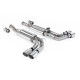 Milltek Cat-back exhaust valved for Mercedes G63 4.0 Bi-Turbo V8 (W463) (non-GPF) 2019-2024 - Polished tips