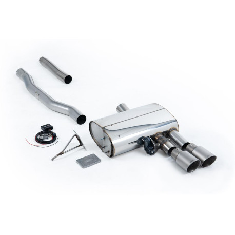 Milltek KIPUFOGÓRENDSZER Milltek GPF-back exhaust valved for Mini Cooper S 2.0 Turbo (F56) (GPF) 2019-2020 - Twin titanium tips | race-shop.hu