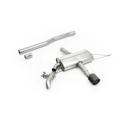Milltek GPF-back exhaust (louder) for Mini JCW 2.0T B48 (F66) (GPF) 2024+ - Carbon tips