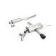Milltek GPF-back exhaust resonated for Mini JCW 2.0T B48 (F66) (GPF) 2024+ - Cerakote black tips