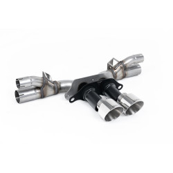Milltek Rear silencers valved for Porsche 911 GT3 & GT3 RS (991.2) (non-GPF) 2018-2020 - Polished tips