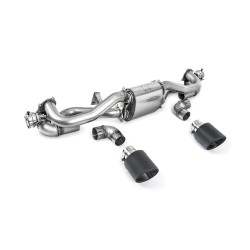 Milltek GPF-back exhaust for Porsche Boxster 718 GTS & Spyder 4.0 (GPF) 2019-2020 - Carbon tips