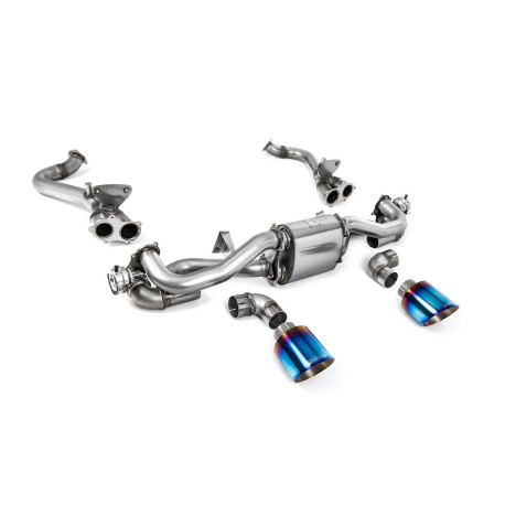 Milltek KIPUFOGÓRENDSZER Milltek Cat-back exhaust for Porsche Boxster 718 GTS & Spyder 4.0 (GPF) 2019-2020 - Burnt titanium tips | race-shop.hu