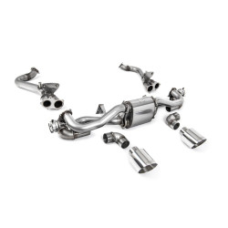 Milltek Cat-back exhaust for Porsche Boxster 718 GTS & Spyder 4.0 (GPF) 2019-2020 - Polished tips