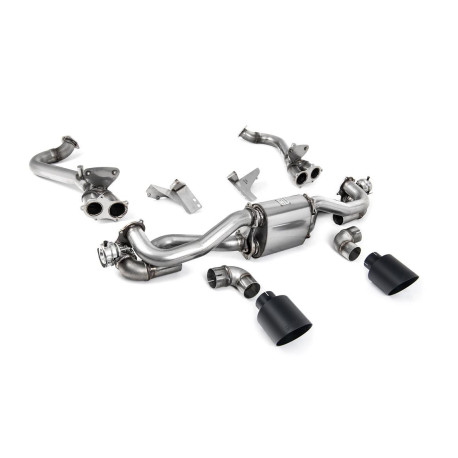Milltek KIPUFOGÓRENDSZER Milltek GPF kiiktatócső Porsche Cayman 718 GT4 4.0 (GPF, Manual) 2020+ - Cerakote fekete kipufogóvégek | race-shop.hu