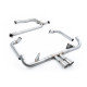 Milltek KIPUFOGÓRENDSZER Milltek Full system with cat replacement pipe for Porsche Cayman 718 GTS 2.5T (non-GPF) 2016-2020 - Dual titanium tips | race-shop.hu