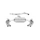Milltek GPF-back exhaust (louder) for Seat Cupra Formentor 2.0TFSI 4Drive 310PS (GPF) 2021+ - Quad brushed titanium tips