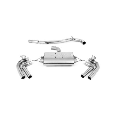 Milltek KIPUFOGÓRENDSZER Milltek GPF-back exhaust (louder) for Seat Cupra Formentor 2.0TFSI 4Drive 310PS (GPF) 2021+ - Carbon tips | race-shop.hu