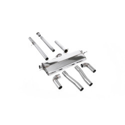 Milltek GPF-back exhaust for Skoda Octavia vRS 1.4eTSI Hybrid 245ps Hatch/Estate 2021+ - Louder