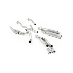 Milltek Cat-back exhaust for Toyota Tundra 3.5 V6 Hybrid and Non-Hybrid? (non-GPF) 2021+ - Polished tips